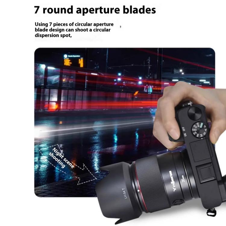 Objetivo fijo gran angular YONGNUO YN35mm F2S DF DSM para montura Sony E de fotograma completo., YN35mm F2S
