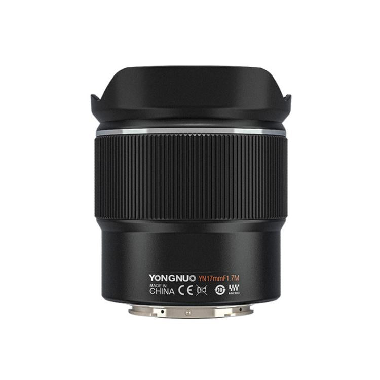 Objetivo YONGNUO YN17mm F1.7M con montura M4/3 para cámaras sin espejo, YN17mm F1.7M