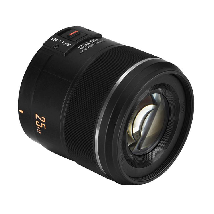 Objetivo YONGNUO YN25mm F1.7M STM con montura M4/3 para Panasonic/Olympus, YN25mm F1.7M