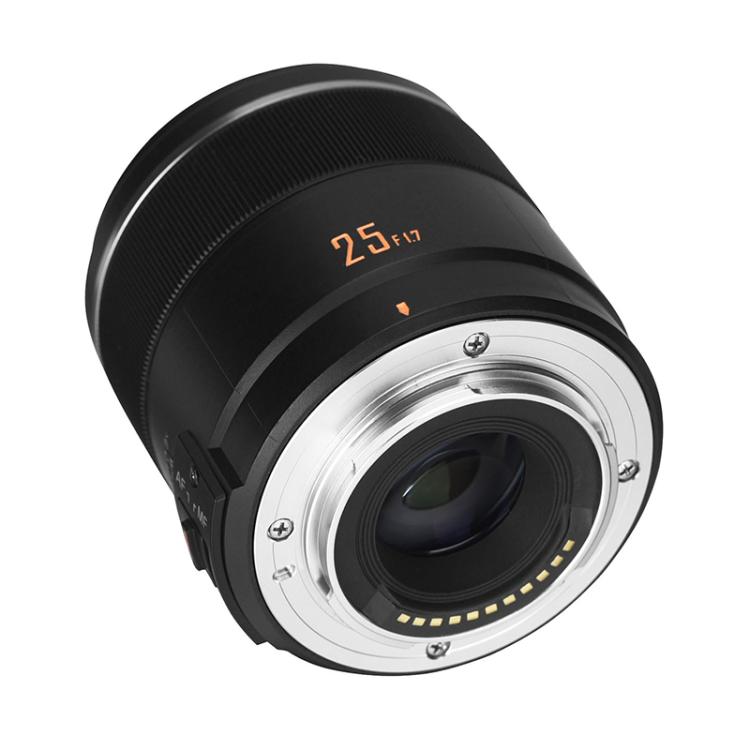 Objetivo YONGNUO YN25mm F1.7M STM con montura M4/3 para Panasonic/Olympus, YN25mm F1.7M