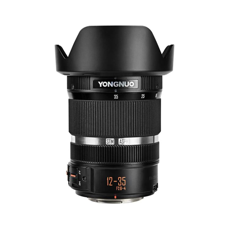 Objetivo zoom estándar YONGNUO YN12-35mm F2.8-4M con montura M4/3 y función macro., YN12-35mm F2.8-4M