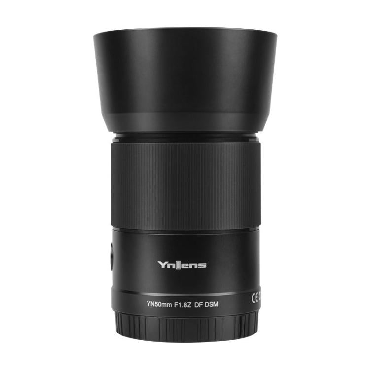 Objetivo fijo estándar YONGNUO YN50mm F1.8Z DF DSM de fotograma completo con enfoque automático para cámaras sin espejo con montura Nikon Z., YN50mm F1.8Z Full Frame