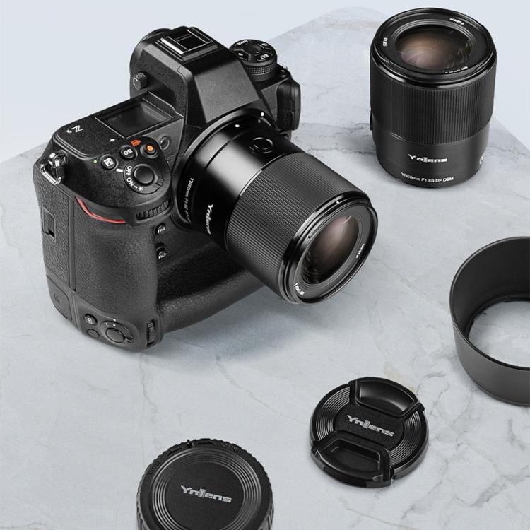 Objetivo fijo estándar YONGNUO YN50mm F1.8Z DF DSM de fotograma completo con enfoque automático para cámaras sin espejo con montura Nikon Z., YN50mm F1.8Z Full Frame