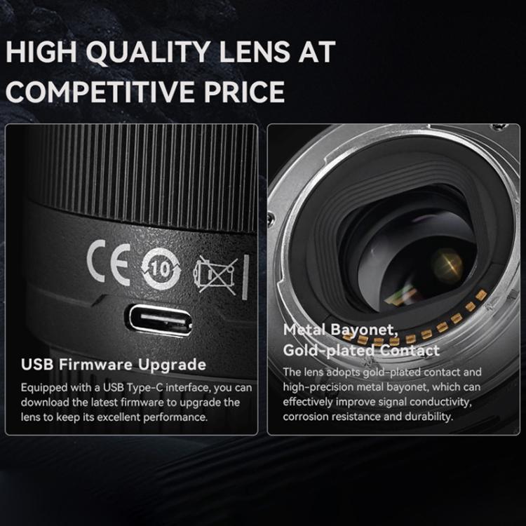 Objetivo fijo estándar YONGNUO YN50mm F1.8X DA DSM para cámaras sin espejo con montura X de FUJIFILM (formato APS-C)., YN50mm F1.8X DA DSM