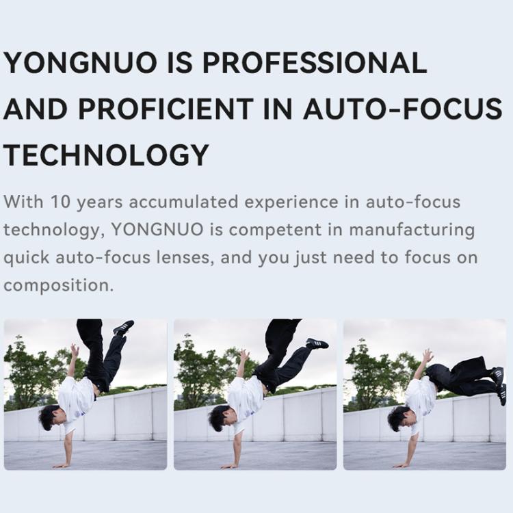 Objetivo YONGNUO YN23mm F1.4Z DA DSM WL Pro para formato APS-C con control remoto para montura Nikon Z, YN23mm F1.4Z DA DSM WL Pro