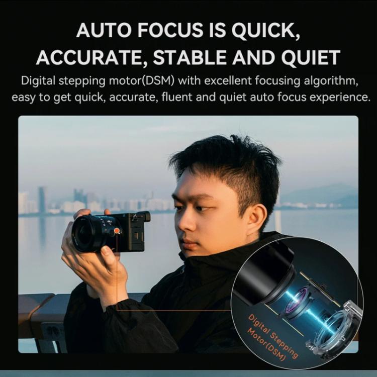 Objetivo ultra gran angular YONGNUO YN11mm F1.8S DA DSM WL para formato APS-C con control remoto para montura Sony E., YN11mm F1.8S DA DSM WL