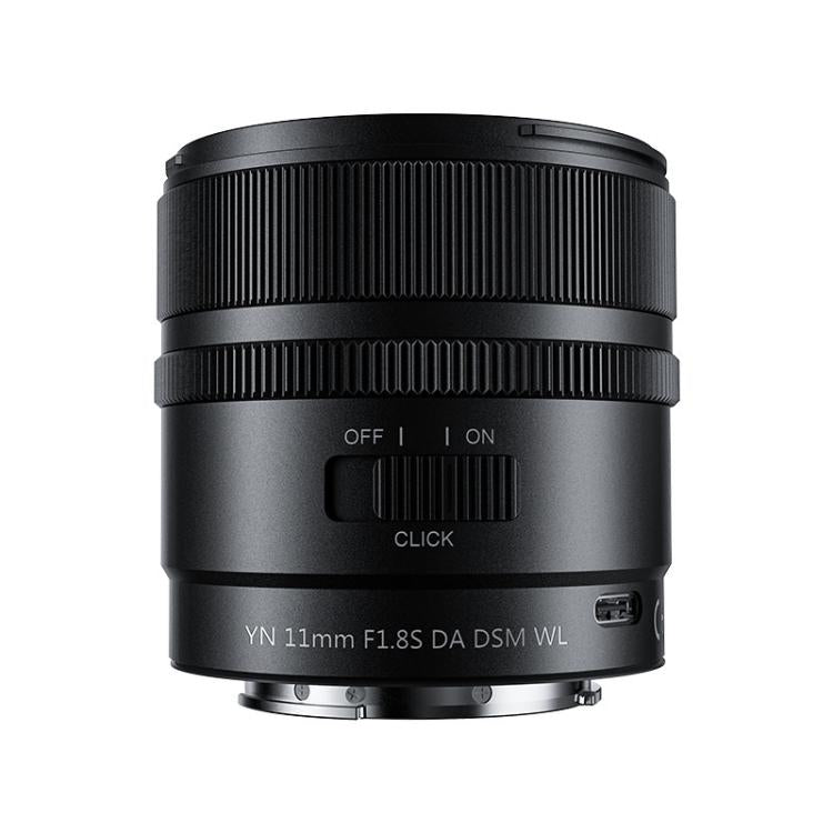 Objetivo ultra gran angular YONGNUO YN11mm F1.8S DA DSM WL para formato APS-C con control remoto para montura Sony E., YN11mm F1.8S DA DSM WL