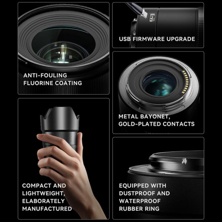 Objetivo YONGNUO YN33mm F1.4Z DA DSM WL Pro para formato APS-C con control remoto para montura Nikon Z, YN33mm F1.4Z DA DSM WL Pro