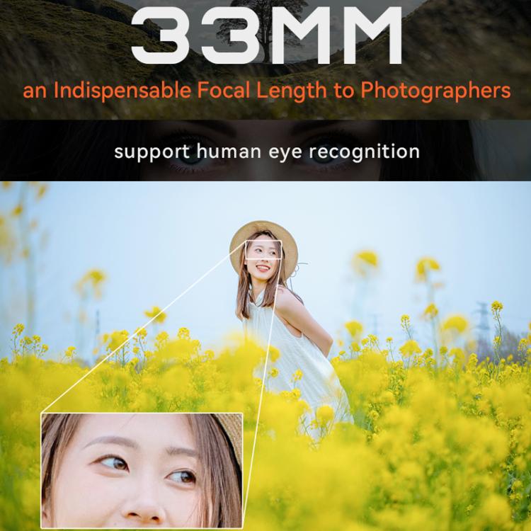 Objetivo YONGNUO YN33mm F1.4Z DA DSM WL Pro para formato APS-C con control remoto para montura Nikon Z, YN33mm F1.4Z DA DSM WL Pro