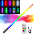 LUXCeO Mood1 Pro, barra LED RGB de 90 cm con efecto de ambiente colorido y ritmo, luz de relleno para vídeo y fotografía, sin trípode., 90cm