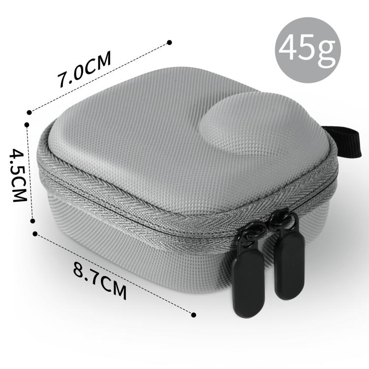 Bolsa de almacenamiento portátil de PU con textura de diamante para Insta360 GO Ultra STARTRC Mini, For Insta360 GO Ultra 1