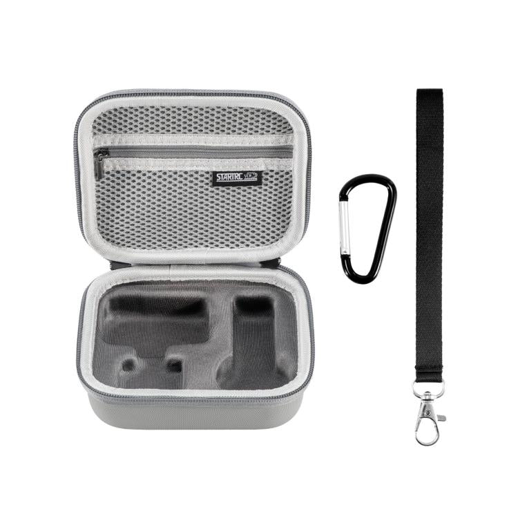 Para la Insta360 GO Ultra STARTRC Standard, caja protectora portátil y bolsa de almacenamiento de PU con textura de diamante., For Insta360 GO Ultra