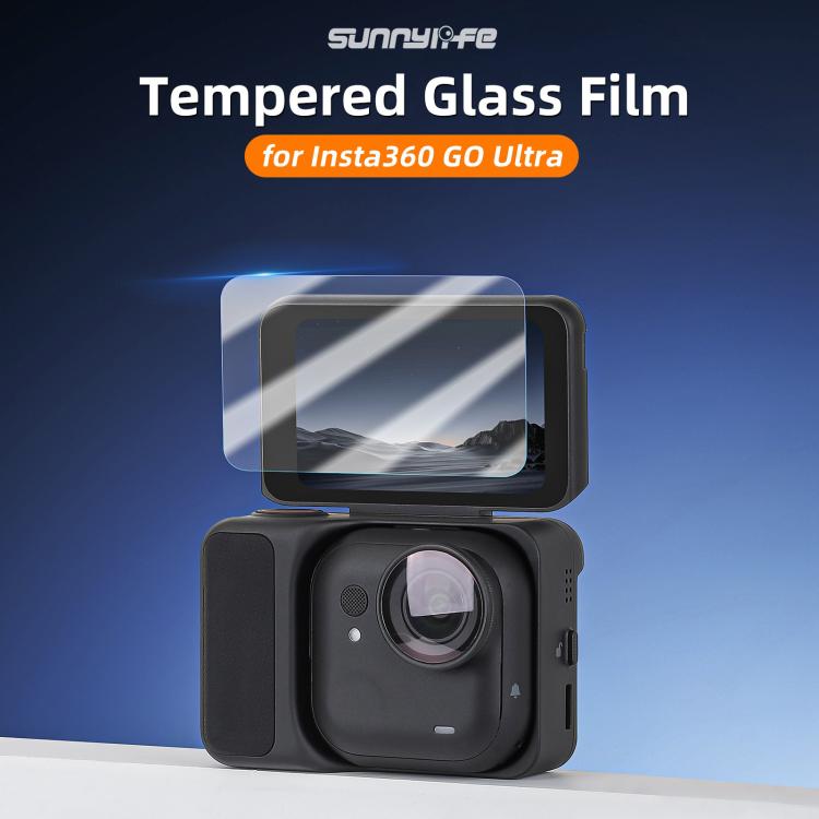 Película protectora antiexplosión Sunnylife para la lente de la pantalla de la Insta360 GO Ultra (2 unidades), Sunnylife