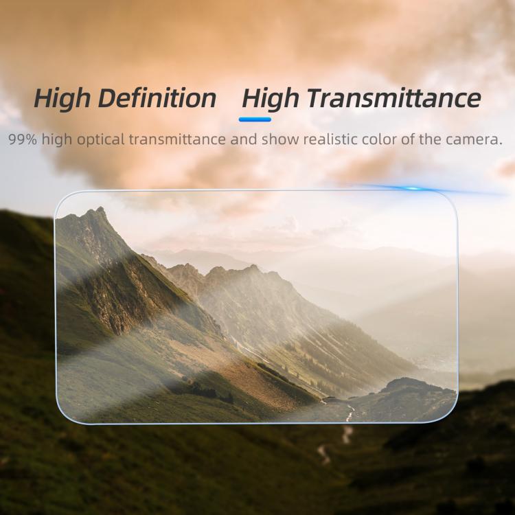 Película protectora antiexplosión Sunnylife para la lente de la pantalla de la Insta360 GO Ultra (2 unidades), Sunnylife
