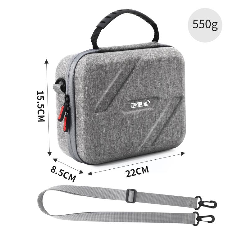Para el kit completo Insta360 Go Ultra STARTRC, bolso de mano portátil, bolso de hombro y bolsa de almacenamiento de nailon., For Insta360 Go Ultra