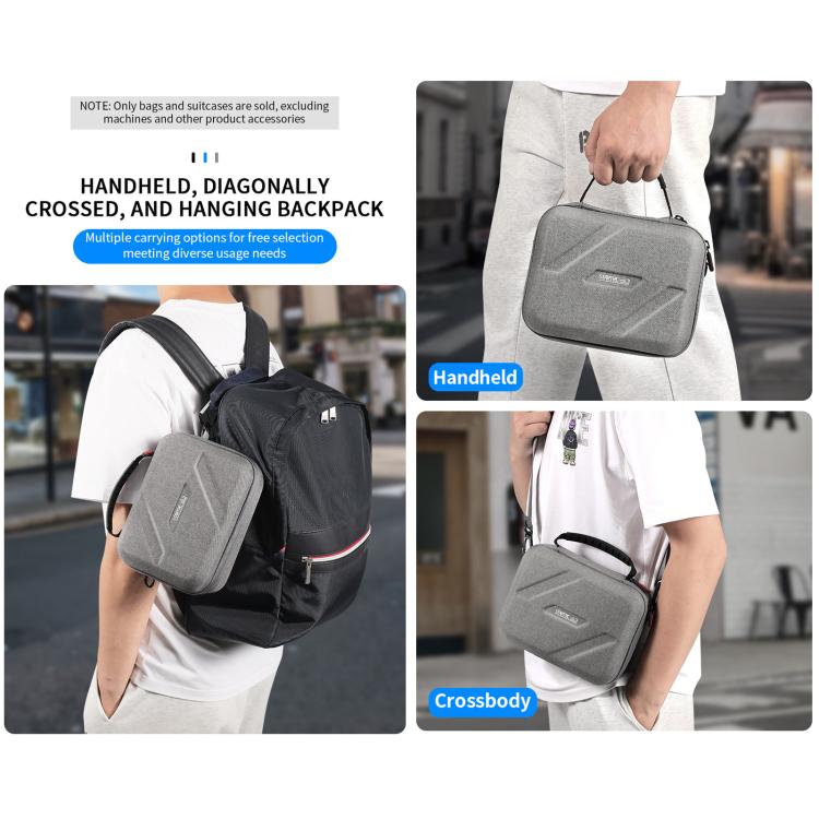 Para el kit completo Insta360 Go Ultra STARTRC, bolso de mano portátil, bolso de hombro y bolsa de almacenamiento de nailon., For Insta360 Go Ultra