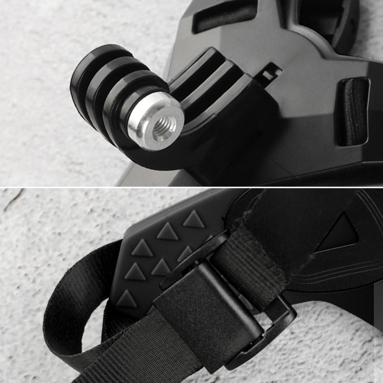 Soporte para cinturón de casco para GoPro Hero11 Black / HERO10 Black /9 Black /8 Black /7/6/5/5 Session /4 Session /4/3+ /3/2/1, DJI Osmo Action y otras cámaras de acción