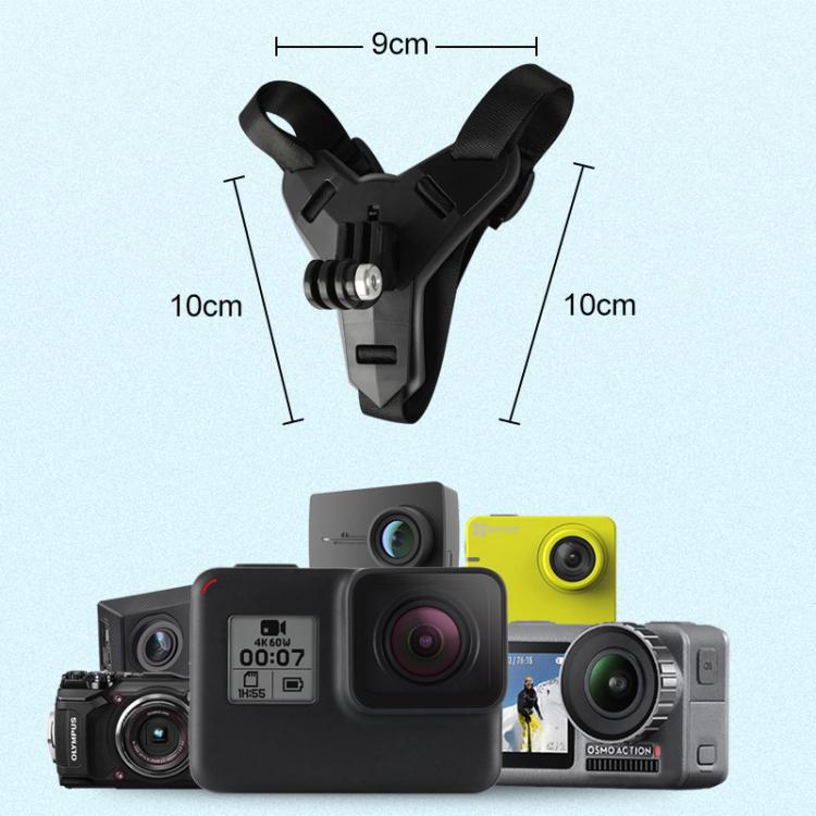 Soporte para cinturón de casco para GoPro Hero11 Black / HERO10 Black /9 Black /8 Black /7/6/5/5 Session /4 Session /4/3+ /3/2/1, DJI Osmo Action y otras cámaras de acción