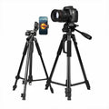 Soporte universal para trípode de selfie en directo 3520 con cabezal y abrazadera para teléfono., 3520 Tripod
