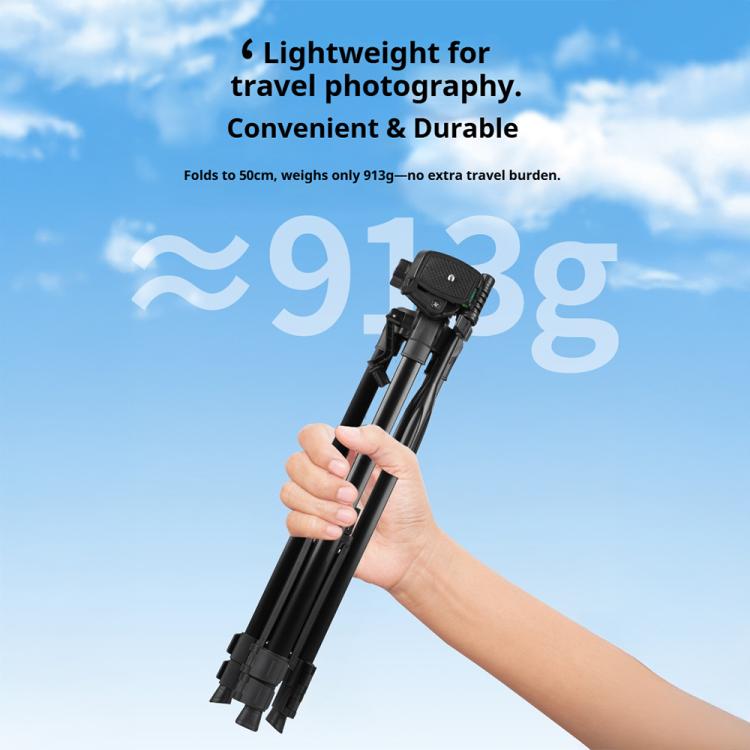 Soporte universal para trípode de selfie en directo 3520 con cabezal y abrazadera para teléfono., 3520 Tripod