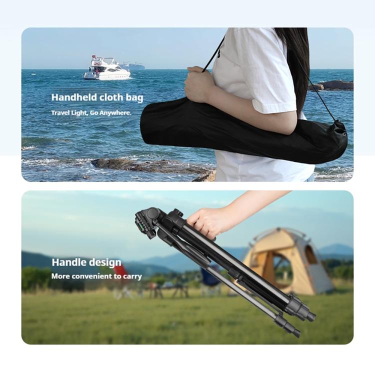 Soporte universal para trípode de selfie en directo 3520 con cabezal y abrazadera para teléfono., 3520 Tripod