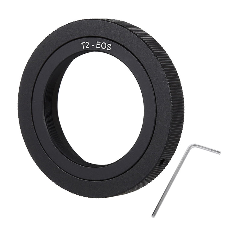 T2-EOS Lente de rosca T2 a anillo escalonado adaptador de metal con montura EOS, T2-EOS