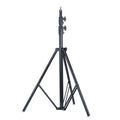 TRIOPO Soporte de iluminación de metal para fotografía profesional de 2,8 m de altura para luz de flash de estudio, 2.8m Height