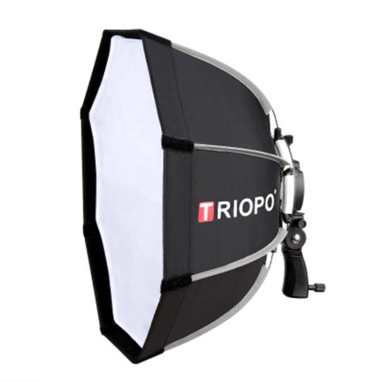 TRIOPO KS55 55cm Speedlite Flash Octagon Difusor parabólico Softbox con mango de montaje en soporte, KS55