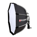 TRIOPO KS55 55cm Speedlite Flash Octagon Difusor parabólico Softbox con mango de montaje en soporte, KS55
