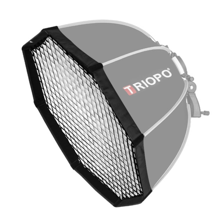 TRIOPO S120 diámetro 120cm rejilla de panal octagonal Softbox difusor Reflector para estudio Speedlite Flash Softbox, Diameter 120cm