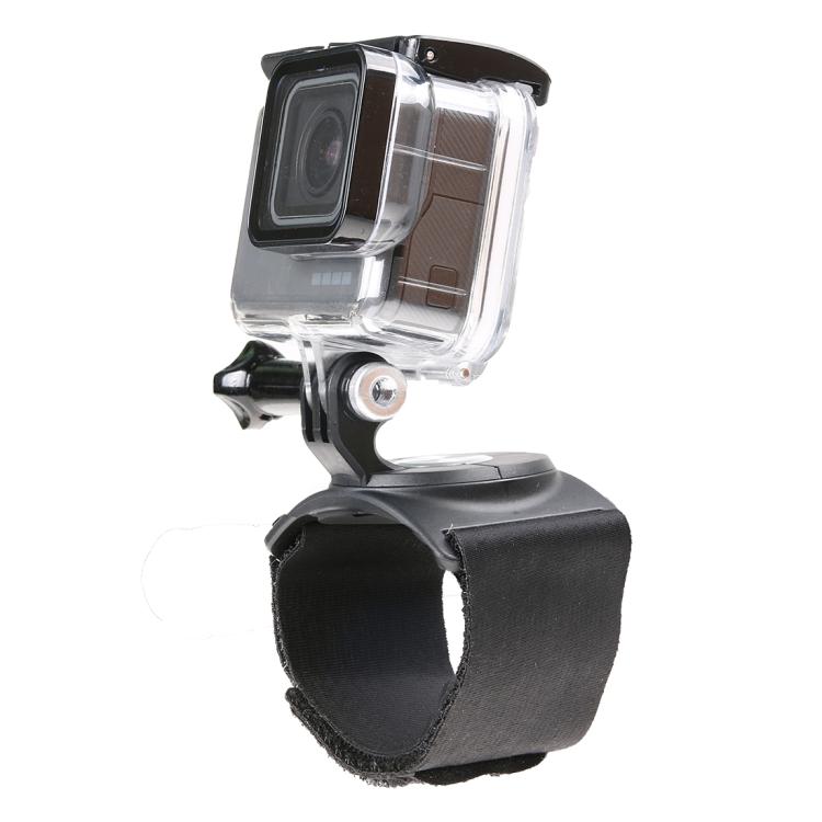 GP278 3 en 1 Correas para mano, muñeca, brazo, pierna, soporte de rotación de 360 grados para GoPro Hero11 Black / HERO10 Black / HERO9 Black / HERO8 Black / HERO7 /6/5/5 Session /4 Session /4/3+ /3/2/1, Insta360 ONE R, DJI Osmo Action y otras cámara...