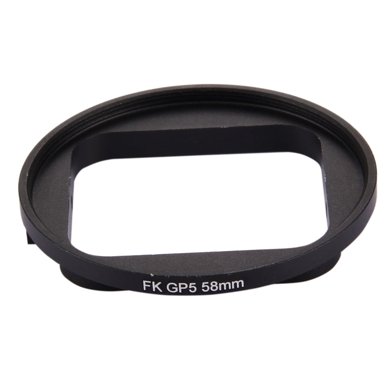 Filtro de lente CPL de círculo redondo 3 en 1 de 58 mm con tapa para GoPro HERO7 Black / 6/5, 58mm CPL Lens