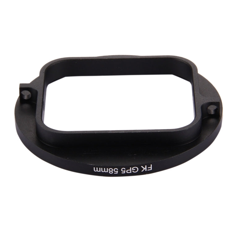 Filtro de lente CPL de círculo redondo 3 en 1 de 58 mm con tapa para GoPro HERO7 Black / 6/5, 58mm CPL Lens