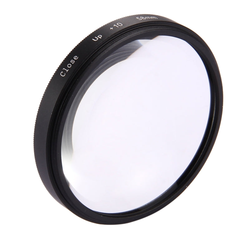 Filtro de lente de primer plano 10X 2 en 1 de 58 mm para GoPro HERO7 Black/6/5, 58mm Close-Up Lens
