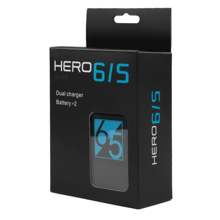 Cargador de baterías duales con cable USB-C / Type-C para GoPro HERO6 /5, Charger with TYPE-C Cable
