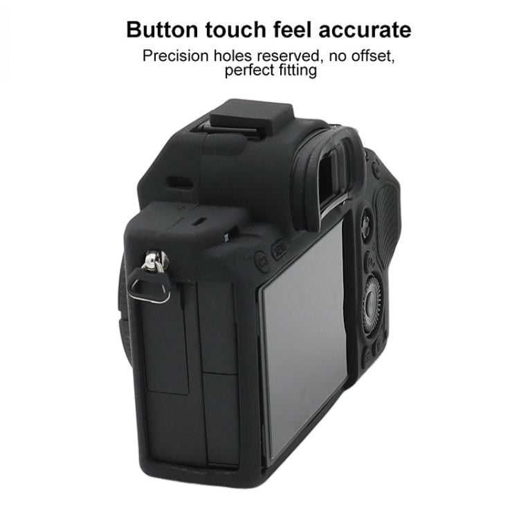 Para Sony A7III / A7S3 / A7RIII / A7SIII Funda protectora de silicona suave, For Sony A7 III / ILCE-7M3 / A7R III