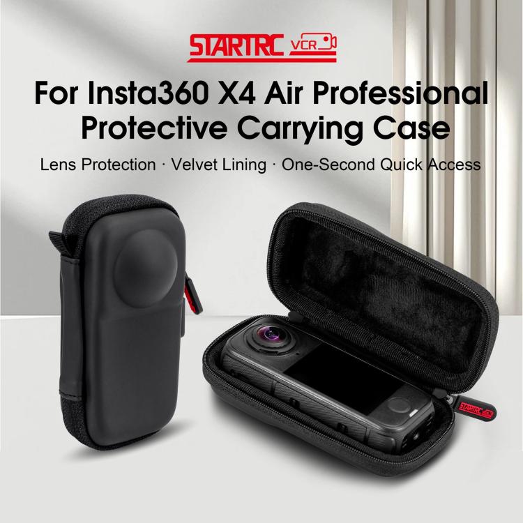 Bolsa de transporte y almacenamiento de PU para cámara Insta360 X4 Air STARTRC, For Insta360 X4 Air