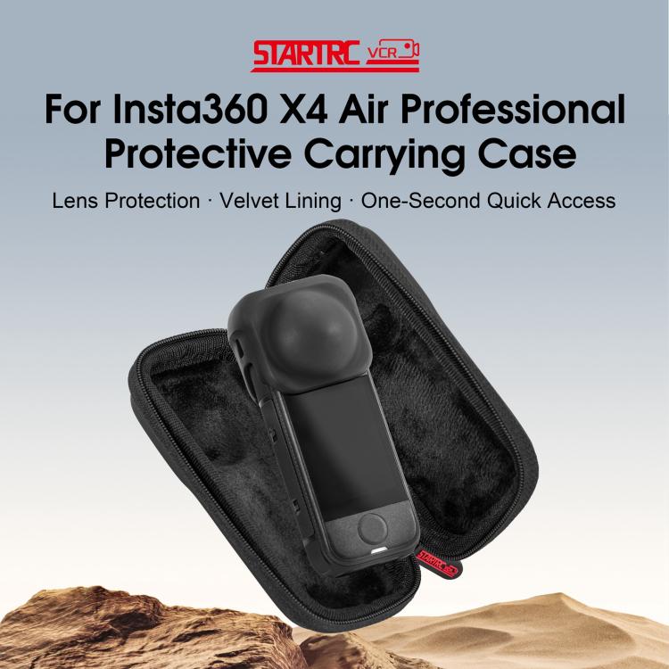 Bolsa de transporte y almacenamiento de PU para cámara Insta360 X4 Air STARTRC, For Insta360 X4 Air
