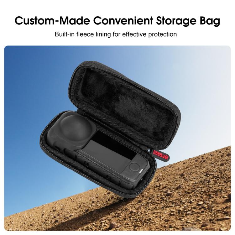 Bolsa de transporte y almacenamiento de PU para cámara Insta360 X4 Air STARTRC, For Insta360 X4 Air