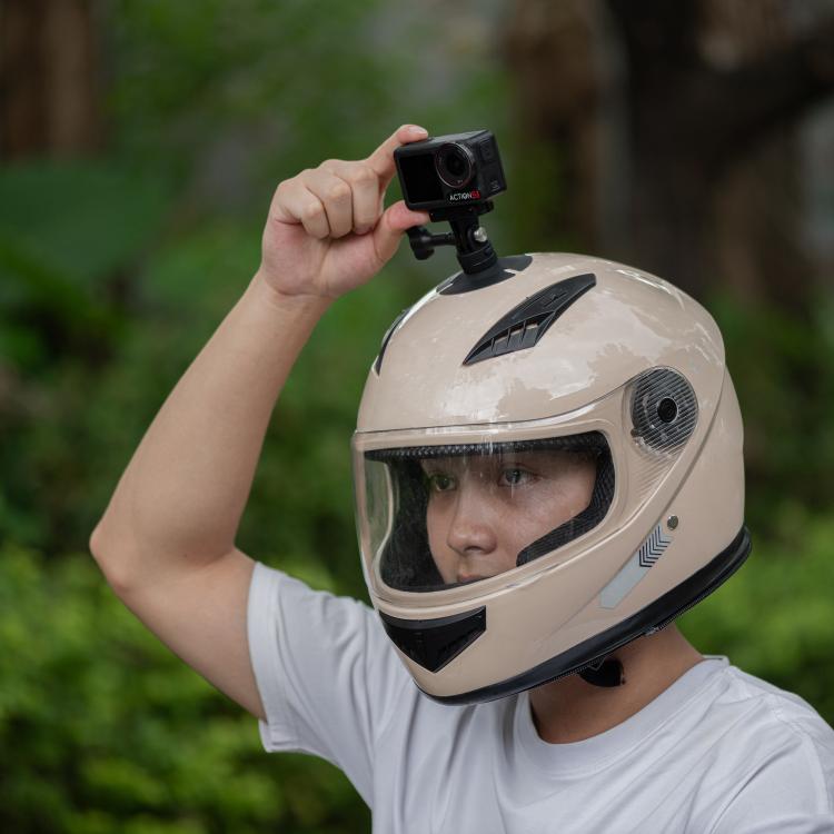 Soporte adhesivo flexible STARTRC para casco, compatible con GoPro, Insta360, DJI y otras cámaras de acción., Adhesive Mount
