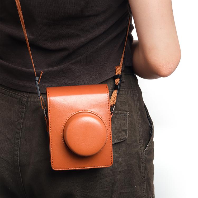 Bolso vintage de cuero PU para cámara LOMO Automat Instax