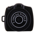 Y2000 HD Deportes al aire libre Ultra-Mini DV Videocámara con grabadora de video digital de bolsillo, compatible con tarjeta Micro SD / TF de 32 GB como máximo (negro), Y2000