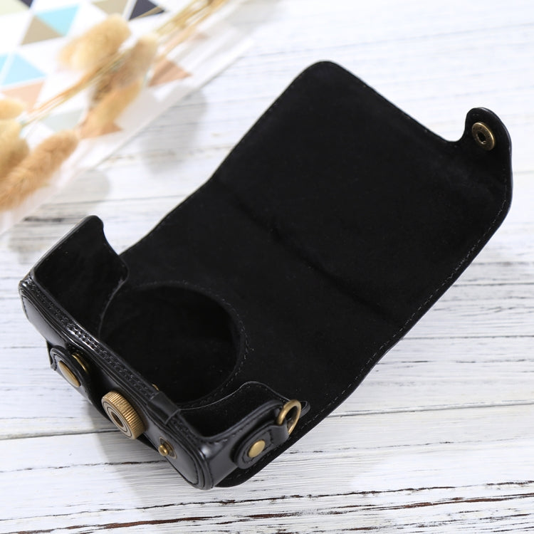 Funda de cuero PU para cámara de cuerpo completo con correa para Canon PowerShot SX730 HS / SX720 HS, For SX730 HS