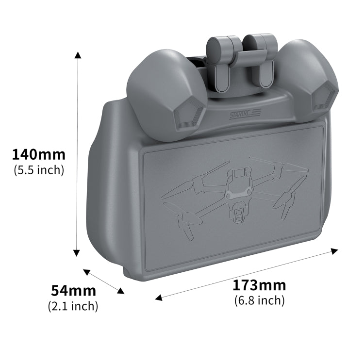 Para DJI RC 2 STARTRC Cubierta protectora de sombrilla de control remoto, For DJI RC 2