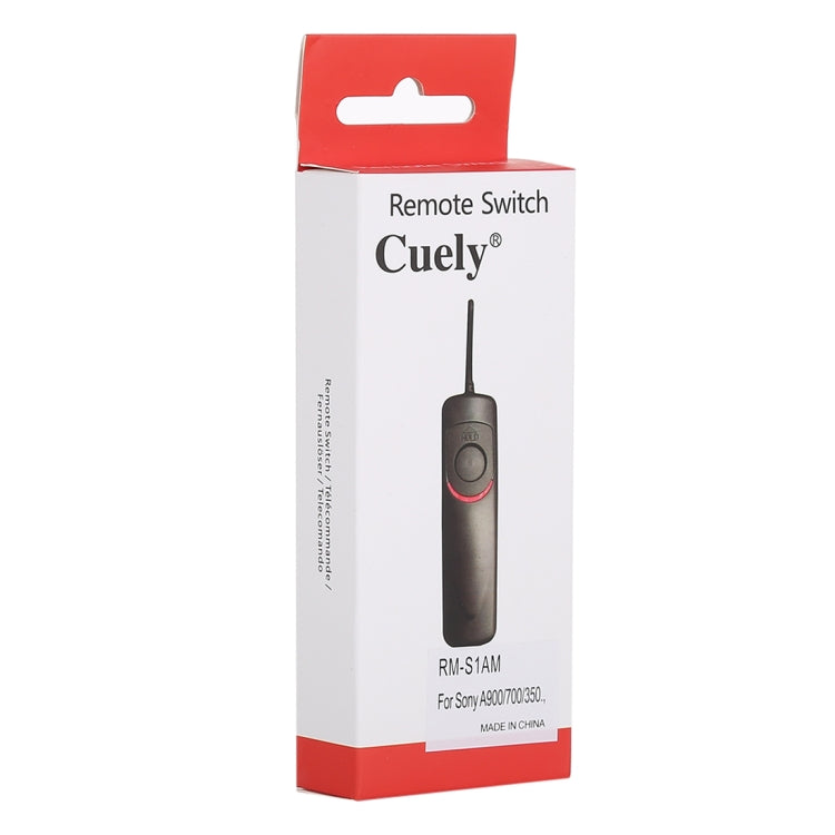 Cuely RM-S1AM Cable disparador remoto para Sony A900 / A700 / A350, RM-S1AM