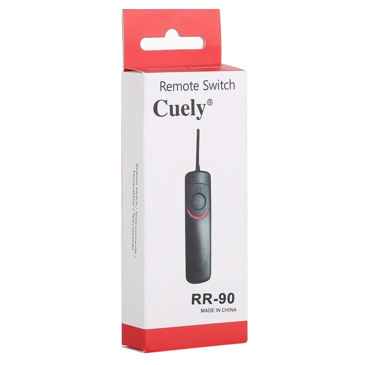 Cuely RR-90 Cable disparador remoto para Fujifilm X-T100 / X-Pro 2 / X-T1 / X-T20 / X-T10 / X30 / X-E2 / X-A10 / X-A3 / X-A2 /X100F / X100T, RR-90