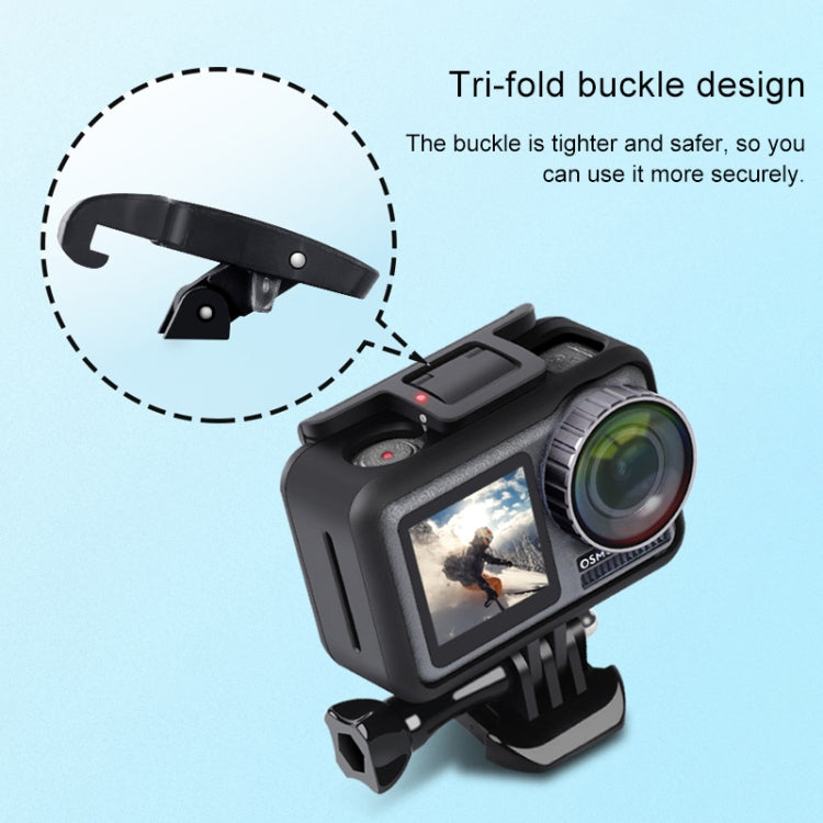 Cámara deportiva PC + ABS Funda protectora a prueba de golpes para DJI Osmo Action 1, PC+ABS