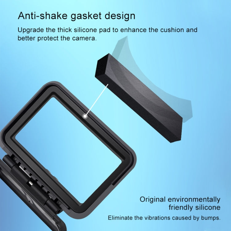 Cámara deportiva PC + ABS Funda protectora a prueba de golpes para DJI Osmo Action 1, PC+ABS
