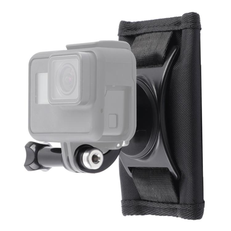 Mochila con cierre de gancho y bucle Rec-Mounts Soporte de abrazadera con clip con tornillo para GoPro HERO9 Black / HERO8 Black /7/6/5/5 Session /4 Session /4/3+ /3/2/1, DJI Osmo Action, Xiaoyi yOtras cámaras de acción