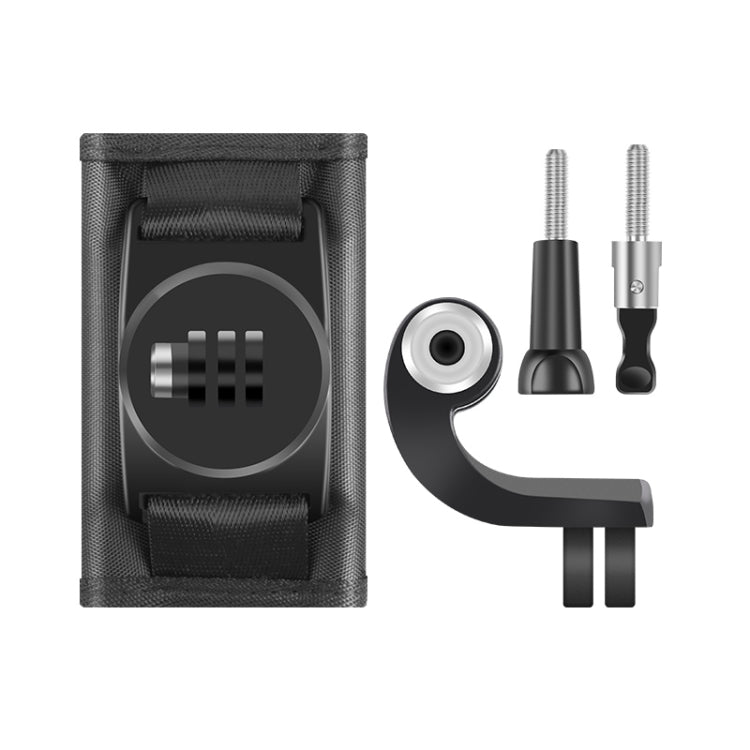 Mochila con cierre de gancho y bucle Rec-Mounts Soporte de abrazadera con clip con tornillo para GoPro HERO9 Black / HERO8 Black /7/6/5/5 Session /4 Session /4/3+ /3/2/1, DJI Osmo Action, Xiaoyi yOtras cámaras de acción